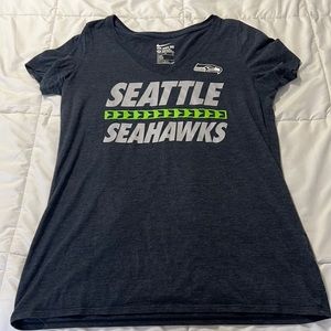 Women’s Nike Seattle Seahawks V-Neck Tee